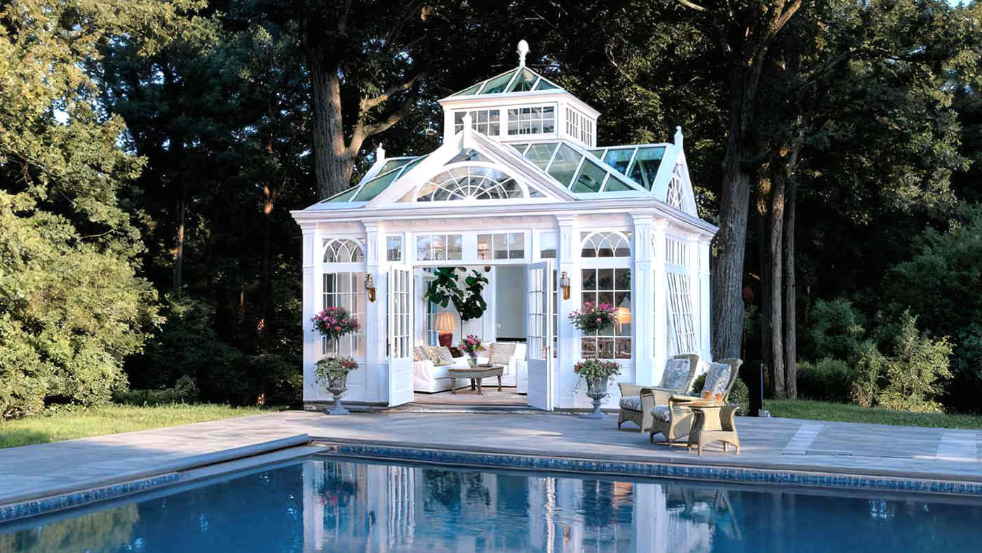 Swiming Pool Greenhouse: The Ultimate Under Glass Experience YSGH-056